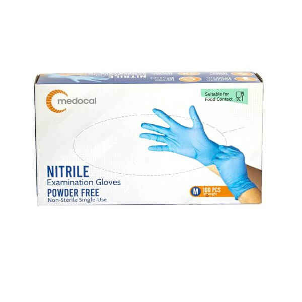 Nitrile Examination Gloves - 100's - Medocal Limited - Medical Supplies in Kenya