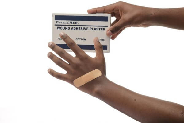 adhesive bandage (Elastoplast)