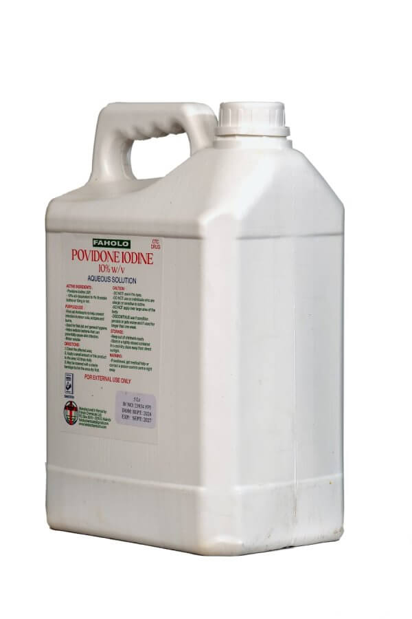 Povidone Iodine 10% 5L - Image 2