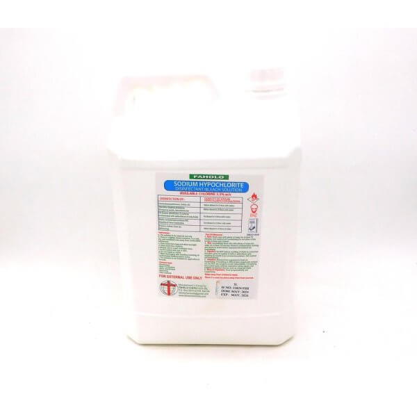 Sodium Hypochlorite 5L - Image 2