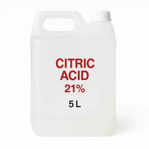 Citric Acid 21% (Citriclean) 5L