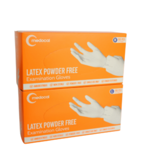 Latex Examination Gloves Powder Free