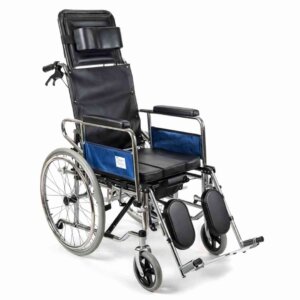 Reclining Commode Wheelchair