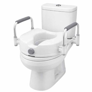 Toilet Raiser with Support Handles