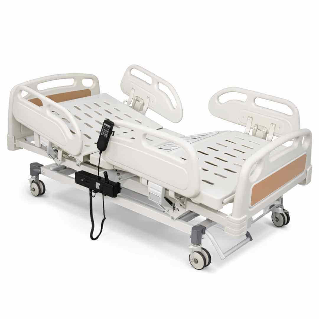 Hospital bed (electric, 3-function) with mattress