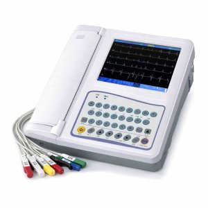Electrocardiogram (ECG) machine (12-channel, color screen)