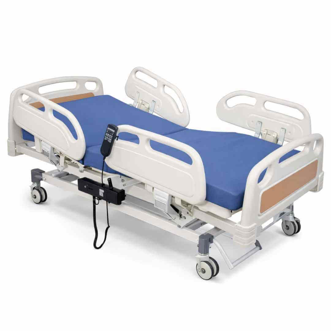 Hospital bed (electric, 3-function) with mattress - Image 2