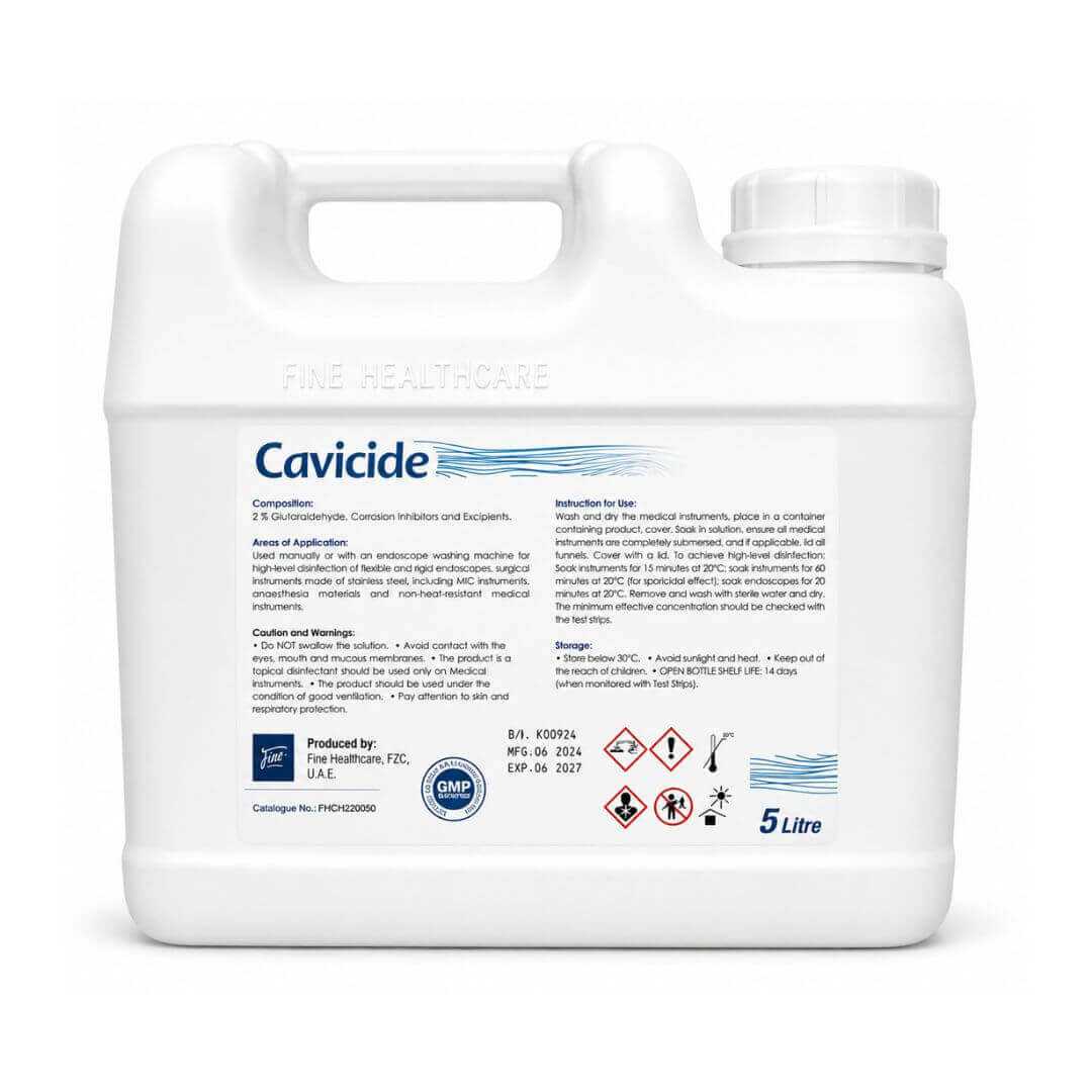 Cavicide High-Level Disinfectant – 5 Litre