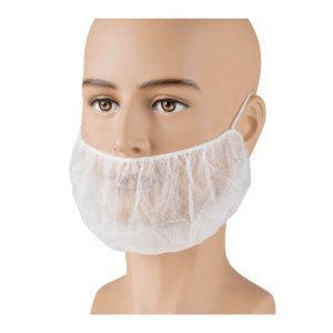 Beard Cover (White) -100's
